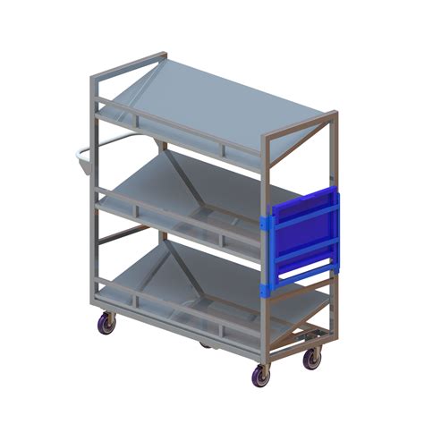 metal cart fabrication|custom warehouse picking carts.